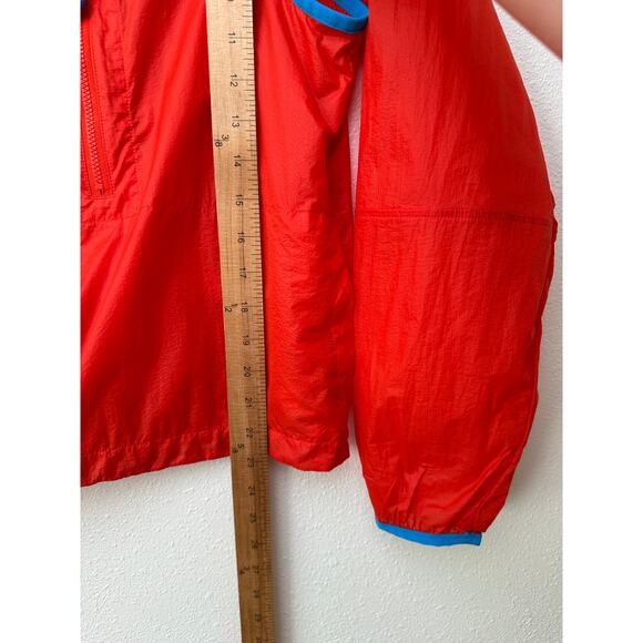 Nike ACG Habanero Red Hooded Windbreaker Jacket Women’s S Zip-Up - Picture 12 of 12